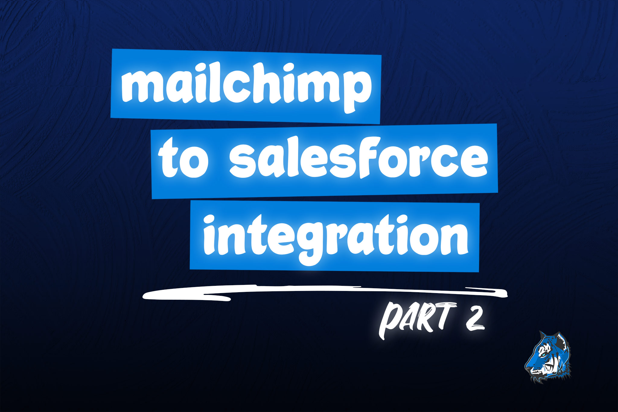 Mailchimp to Salesforce - Integration Part 2 - Blu Tiger Acedemy